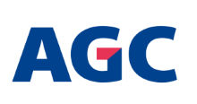 prasknuté čelné sklo agc logo